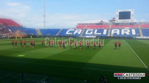 Tifosi Sardegna Arena Allenamento