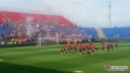 Tifosi Sardegna Arena Allenamento
