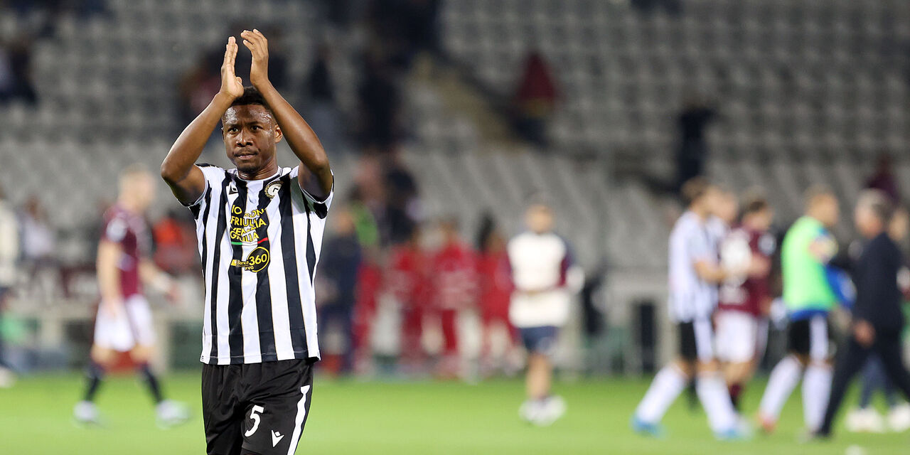 Udinese, Alaba si ferma per un problema muscolare: attesa per gli esami