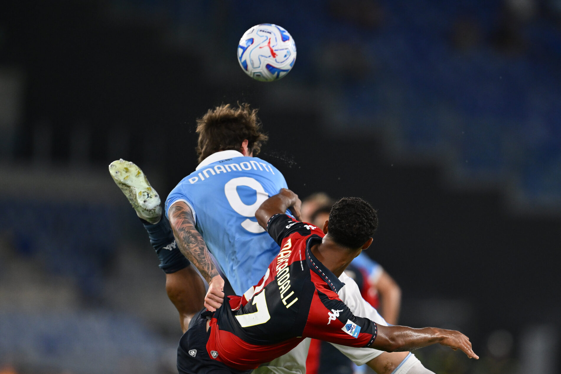 Lazio, apprensione per Pinamonti in vista del Milan: attesa per gli esami